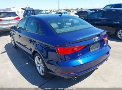 2015 AUDI A3 2.0T PREMIUM Blue  Flexible Fuel WAUBFGFF5F1083873 photo #4