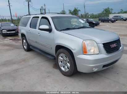 2013 GMC YUKON XL 1500 SLT Silver  Flexible Fuel 1GKUCKE06AR186044 photo #1