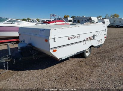 2010 ROCKWOOD FREEDOM POP UP CAMPER White  Other 4X4CFM41XAD279709 photo #3