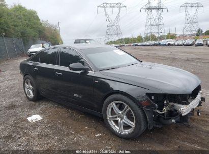 2017 AUDI A6 2.0T PREMIUM Black  Gasoline WAUG8AFC2HN120005 photo #1