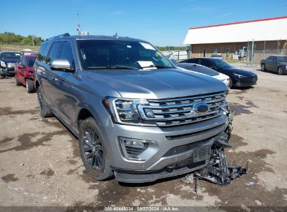 2020 FORD EXPEDITION LIMITED MAX Gray  Gasoline 1FMJK2AT6LEA06102 photo #1