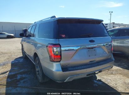 2020 FORD EXPEDITION LIMITED MAX Gray  Gasoline 1FMJK2AT6LEA06102 photo #4