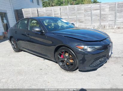 2020 ALFA ROMEO GIULIA SPORT AWD Black  Gasoline ZARFANAN8L7639260 photo #1