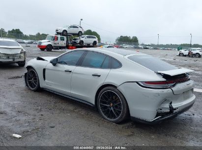 2022 PORSCHE PANAMERA 4 Gray  Gasoline WP0AJ2A74NL100505 photo #4