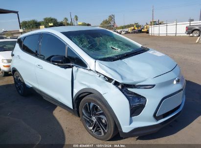 2023 CHEVROLET BOLT EV 2LT Light Blue  Electric 1G1FX6S0XP4104951 photo #1