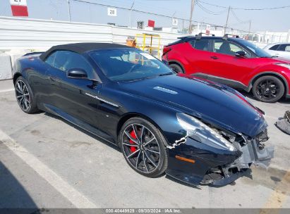 2016 ASTON MARTIN DB9 GT VOLANTE Dark Blue  Gasoline SCFFDAFM2GGB16921 photo #1