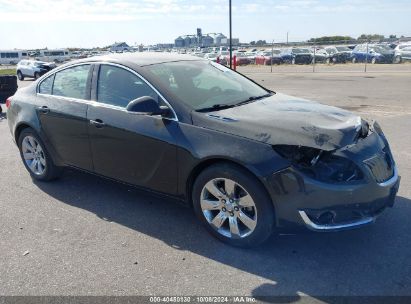 2015 BUICK REGAL TURBO/E-ASSIST PREMIUM I Black  Gasoline 2G4GN5EX2F9288715 photo #1