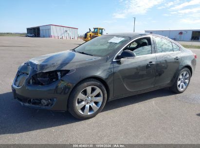 2015 BUICK REGAL TURBO/E-ASSIST PREMIUM I Black  Gasoline 2G4GN5EX2F9288715 photo #3