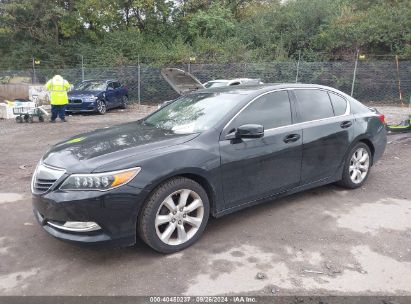 2014 ACURA RLX Black  Gasoline JH4KC1F3XEC004732 photo #3