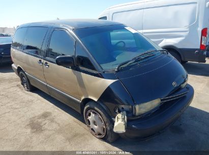 1991 TOYOTA PREVIA DLX Gold  Gasoline JT3AC11R6M0072538 photo #1