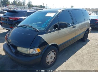 1991 TOYOTA PREVIA DLX Gold  Gasoline JT3AC11R6M0072538 photo #3