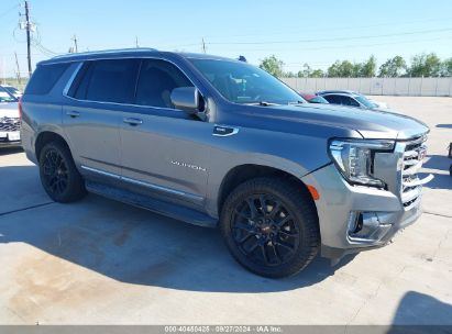 2022 GMC YUKON 4WD SLT Gray  Gasoline 1GKS2BKD4NR305524 photo #1