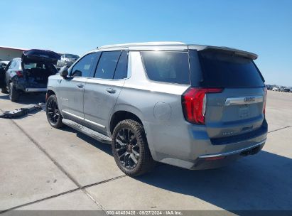 2022 GMC YUKON 4WD SLT Gray  Gasoline 1GKS2BKD4NR305524 photo #4