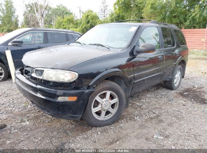 2002 OLDSMOBILE BRAVADA Black  Gasoline 1GHDT13S022110026 photo #3