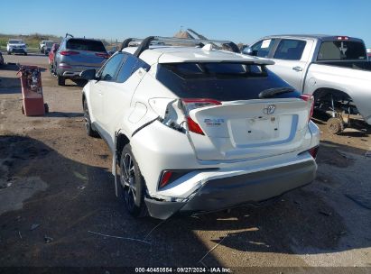 2019 TOYOTA C-HR XLE White  Gasoline JTNKHMBX9K1060077 photo #4