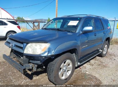 2004 TOYOTA 4RUNNER LIMITED V6 Blue  Gasoline JTEBU17R448027728 photo #3