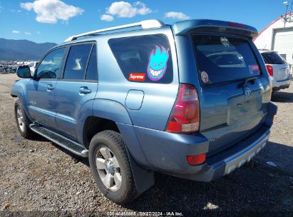 2004 TOYOTA 4RUNNER LIMITED V6 Blue  Gasoline JTEBU17R448027728 photo #4