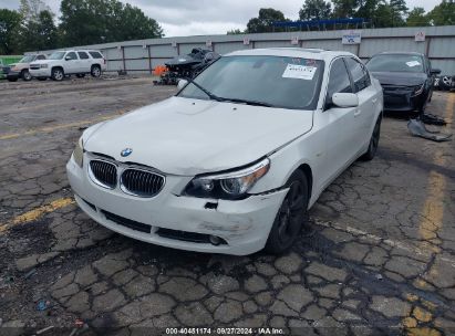 2007 BMW 530XI White  Gasoline WBANF73567CU26396 photo #3