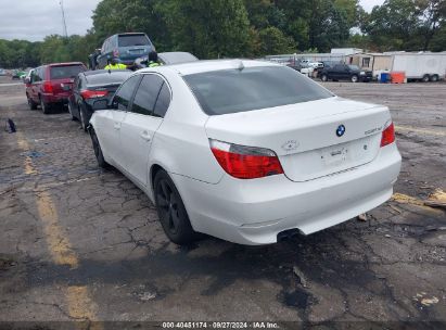 2007 BMW 530XI White  Gasoline WBANF73567CU26396 photo #4