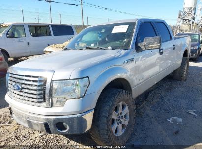 2011 FORD F-150 XLT Silver  Gasoline 1FTFW1ET3BFC28947 photo #3