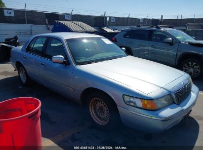 2001 MERCURY GRAND MARQUIS LS Blue  Gasoline 2MEFM75W91X620190 photo #1