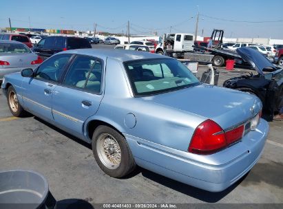 2001 MERCURY GRAND MARQUIS LS Blue  Gasoline 2MEFM75W91X620190 photo #4