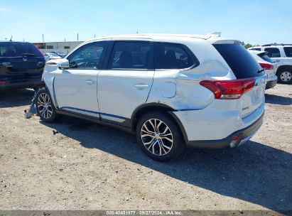 2018 MITSUBISHI OUTLANDER SE White  Gasoline JA4AD3A3XJZ002607 photo #4