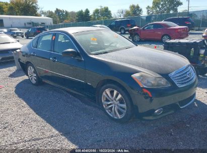 2008 INFINITI M45X Black  Gasoline JNKBY01F88M551087 photo #1