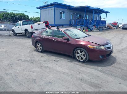 2009 ACURA TSX Burgundy  Gasoline JH4CU26619C026979 photo #1