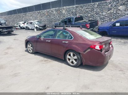 2009 ACURA TSX Burgundy  Gasoline JH4CU26619C026979 photo #4