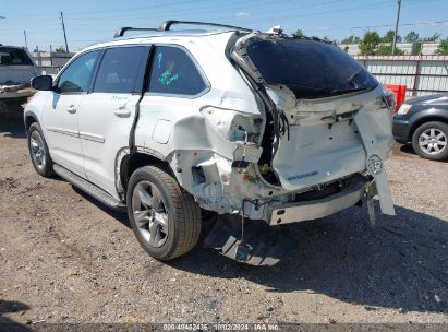 2016 TOYOTA HIGHLANDER LIMITED V6 White  Gasoline 5TDYKRFH5GS172921 photo #4