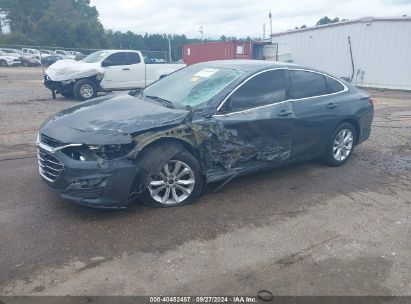 2019 CHEVROLET MALIBU LT Gray  Gasoline 1G1ZD5ST9KF165392 photo #3