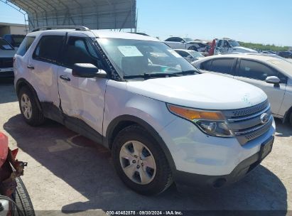 2013 FORD EXPLORER White  Gasoline 1FM5K7B88DGA45174 photo #1