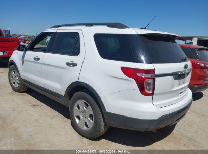 2013 FORD EXPLORER White  Gasoline 1FM5K7B88DGA45174 photo #4