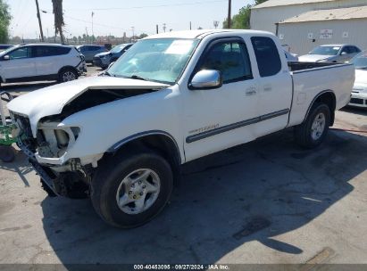 2003 TOYOTA TUNDRA SR5 V8 White  Gasoline 5TBRT34173S397851 photo #3