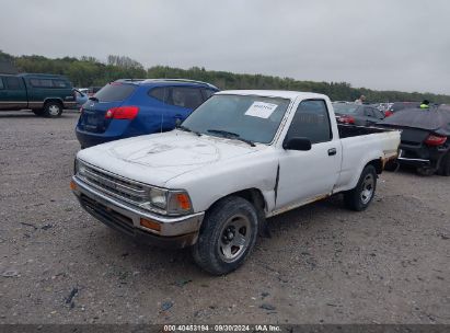 1990 TOYOTA PICKUP 1/2 TON SHT WHEELBASE DLX White  Gasoline JT4RN81P0L5086744 photo #3