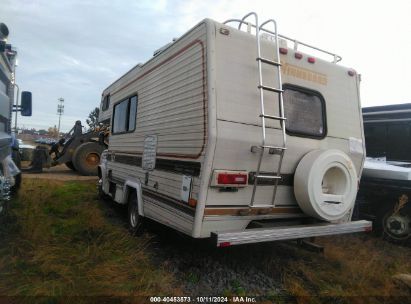 1985 FORD ECONOLINE E350 CUTAWAY VAN Cream  Gasoline 1FDKE30L1FHB05089 photo #4