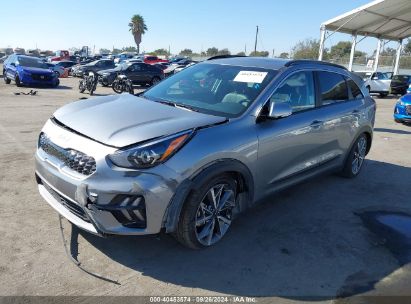 2022 KIA NIRO TOURING SE Silver  Hybrid KNDCC3LC7N5537129 photo #3