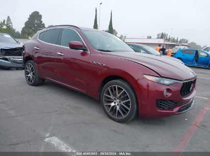 2017 MASERATI LEVANTE S Burgundy  Gasoline ZN661YUS6HX224523 photo #1