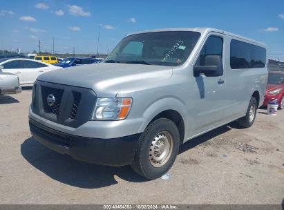 2016 NISSAN NV PASSENGER NV3500 HD S V6/SV V6 Silver  Gasoline 5BZBF0AA1GN852207 photo #3