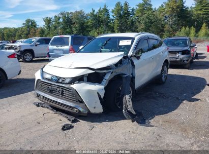 2021 TOYOTA VENZA XLE White  Hybrid JTEAAAAH4MJ060113 photo #3