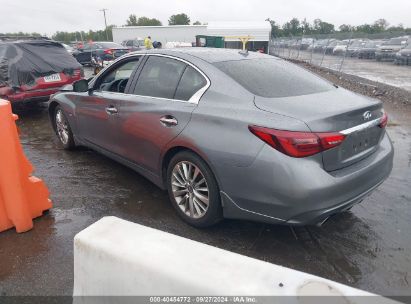 2018 INFINITI Q50 3.0T LUXE Gray  Gasoline JN1EV7AP5JM361152 photo #4