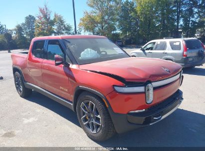 2023 RIVIAN R1T ADVENTURE QUAD MOTOR LARGE PACK Orange  Electric 7FCTGAAA3PN025326 photo #1