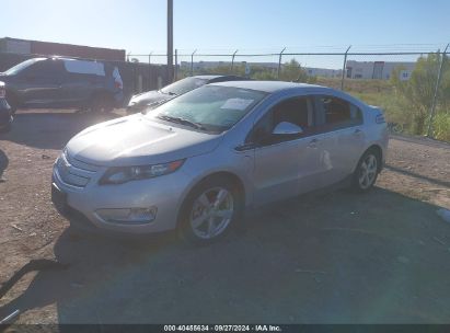 2014 CHEVROLET VOLT Silver  Hybrid 1G1RB6E40EU156614 photo #3