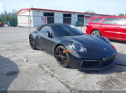 2021 PORSCHE 911 CARRERA S/CARRERA 4S/CARRERA GTS/CARRERA 4 GTS Black  Gasoline WP0CB2A97MS248935 photo #1