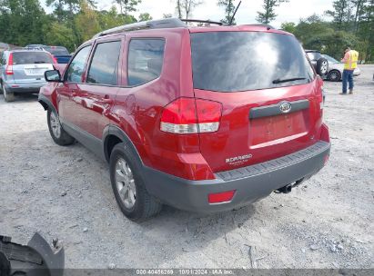 2009 KIA BORREGO LX Red  Gasoline KNDJJ741595015171 photo #4