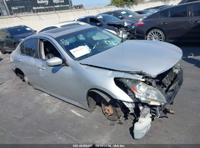 2011 INFINITI G37 JOURNEY Silver  Gasoline JN1CV6AP1BM501930 photo #1