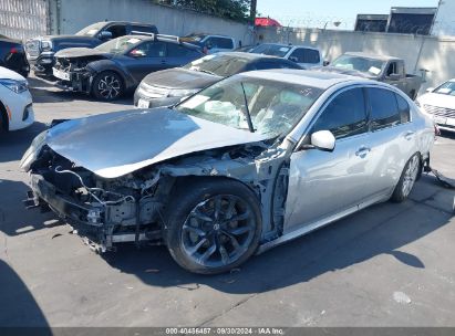 2011 INFINITI G37 JOURNEY Silver  Gasoline JN1CV6AP1BM501930 photo #3