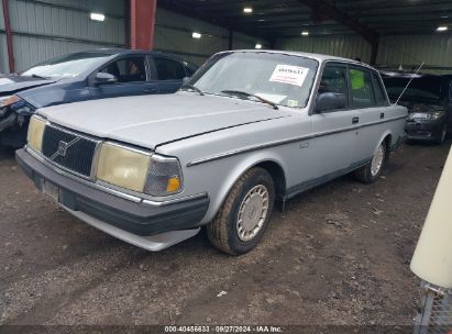 1988 VOLVO 244 DL/GL Gray  Gasoline YV1AX8849J1306061 photo #3