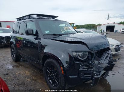 2022 LAND ROVER DEFENDER 110 X Black  Gasoline SALEXERU4N2101955 photo #1